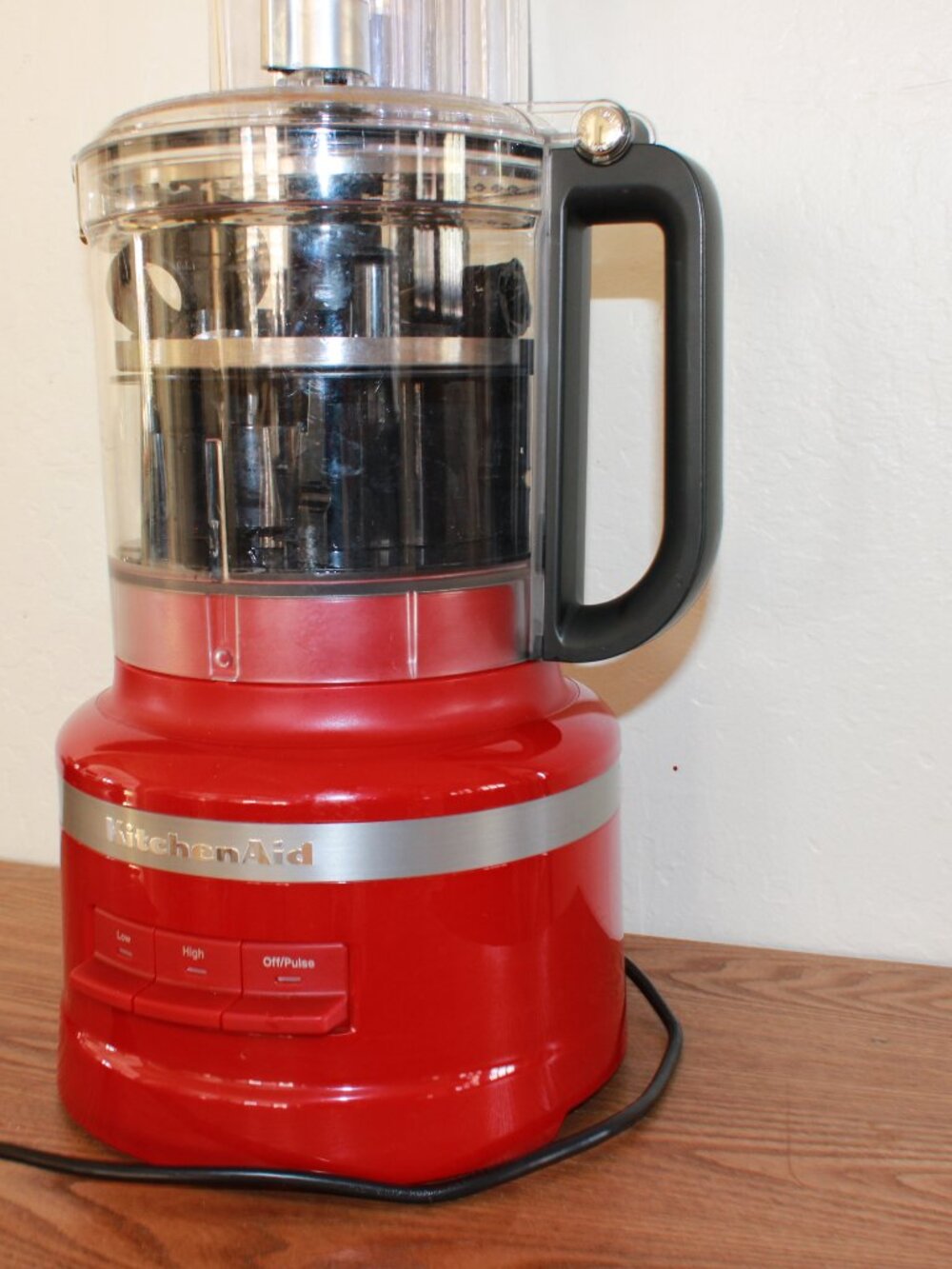 KitchenAid 7-Cup Food Processor Empire Red Complete Excellent Condition